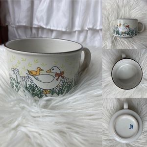 Vintage Wide-rim ceramic mug new!!!